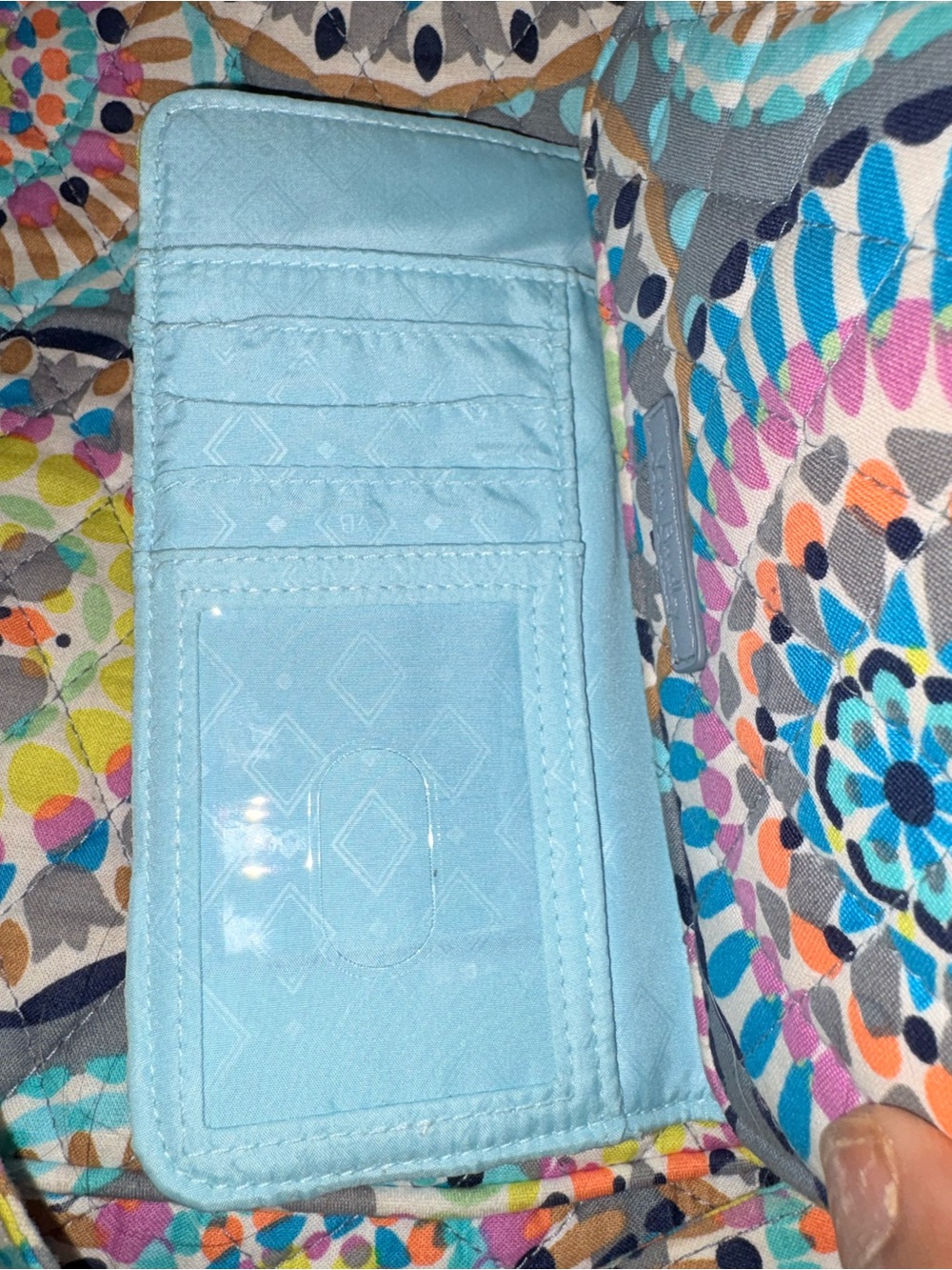 Vera Bradley Sunny Medallion Triple Hipster and Wallet Set - Picture 10 of 16